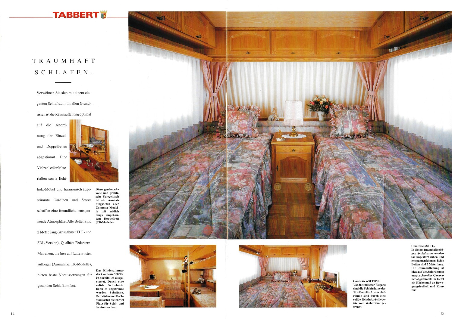 Tabbert 1994 Prospekt 14 15