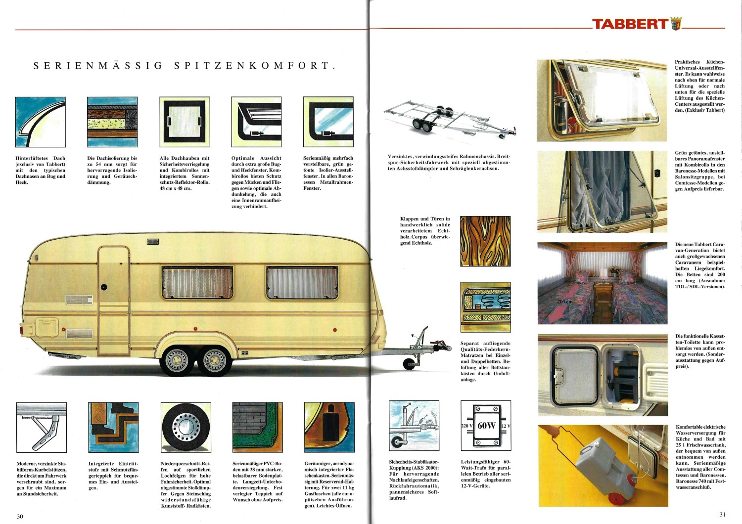 Tabbert 1994 Prospekt 30 31